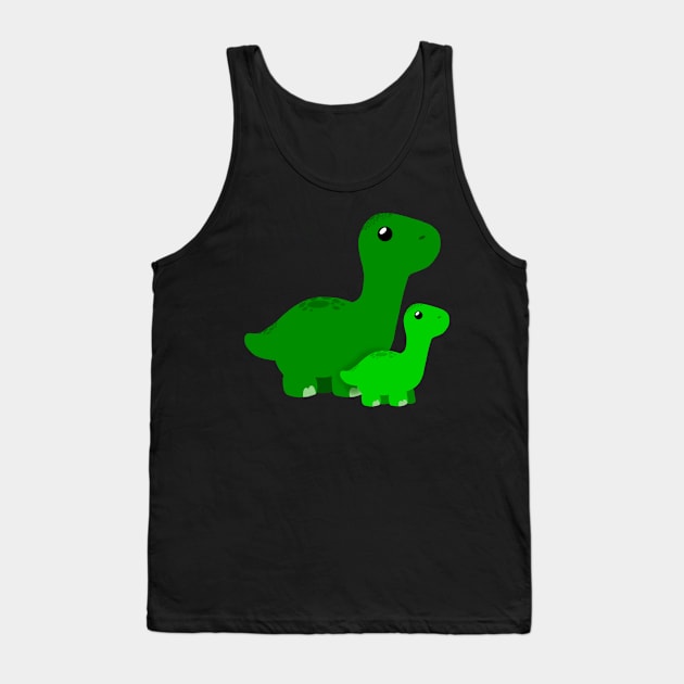 Little Dino Buddy Tank Top by Studio Lockhart